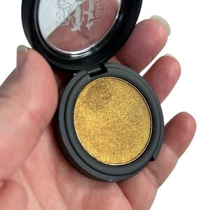 Kat Von D Thrasher Metal Crush Eyeshadow Metallic Gold Grunge Goth Discontinued